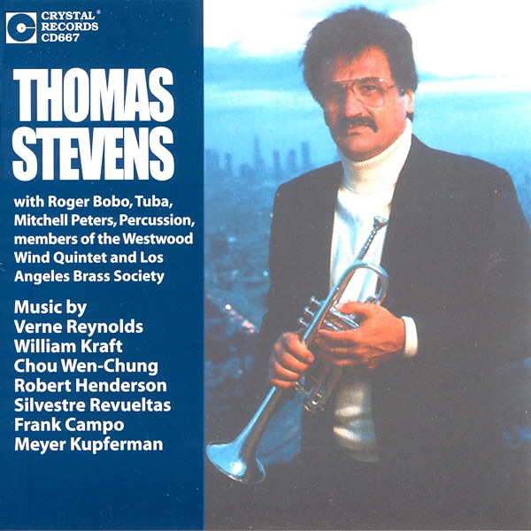 Thomas Stevens, Trumpet by Thomas Stevens, Roger Bobo, Mitchell Peters, Gretel Shanley, Peter Christ, David Atkins, Roger Greenberg, Robert Henderson & Los Angeles Brass Society album cover