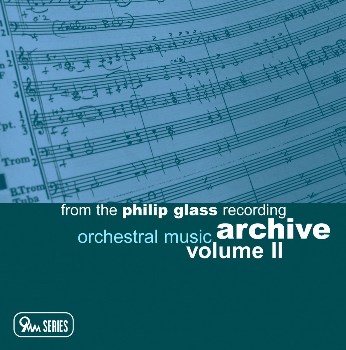 From the Philip Glass Recording Archive, Vol. II: Orchestral Music by Dennis Russell Davies, Relache Ensemble & Vienna Radio Symphony Orchestra album cover