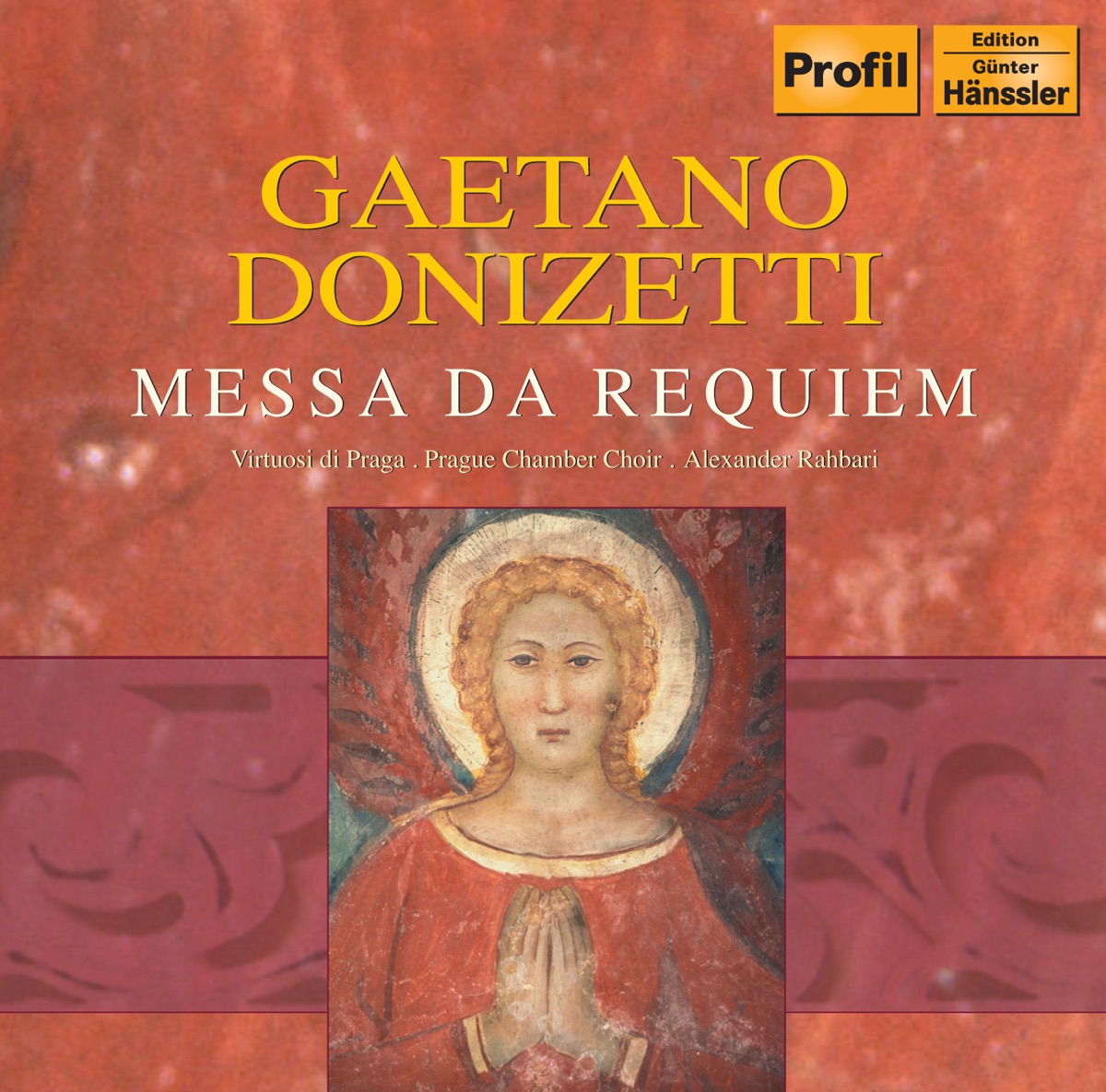 Donizetti: Requiem for Bellini by Marcel Rosca, Prague Chamber Chorus, Alexander Rahbari, Prague Virtuosi, Tiziana K. Sojat, Vittorio Giammarrusco, Jaroslava Horska-Maxova & Zdenek Hlavka album cover
