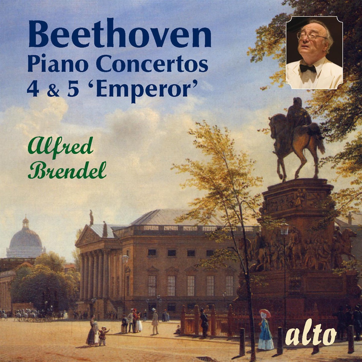 Beethoven: Piano Concertos No. 4 & No. 5 ("Emperor") by Alfred Brendel, Heinz Wallberg, Zubin Mehta & Vienna Symphony album cover