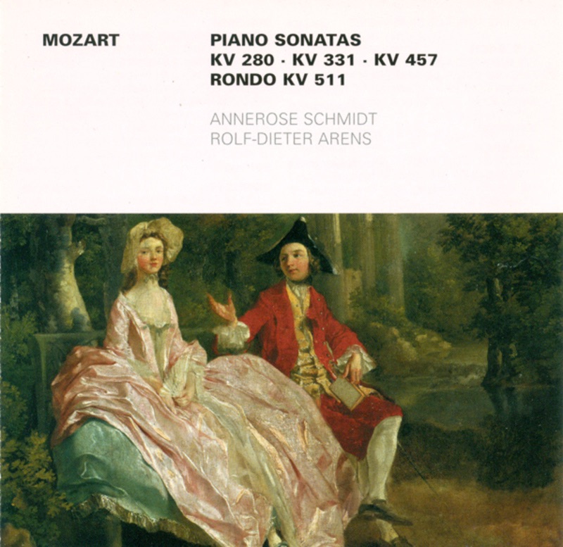 Mozart: Piano Sonatas - Nos. 2, 11, 14 / Rondo, K. 511 by Annerose Schmidt & Rolf-Dieter Arens album cover