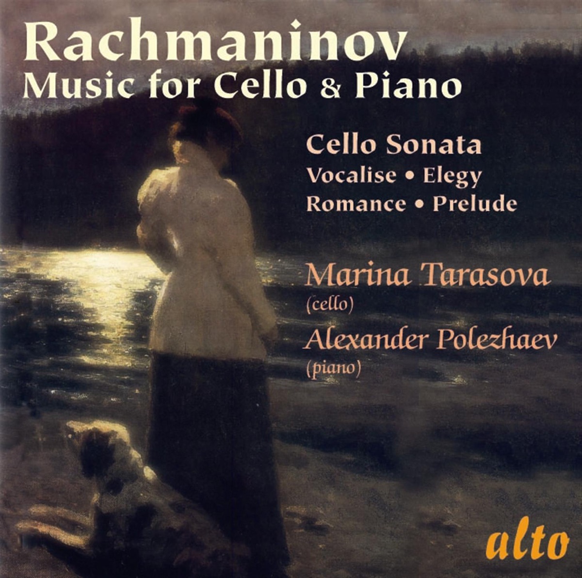 Rachmaninov: Music for Cello & Piano by Marina Tarasova & Alexander Polezhaev album cover