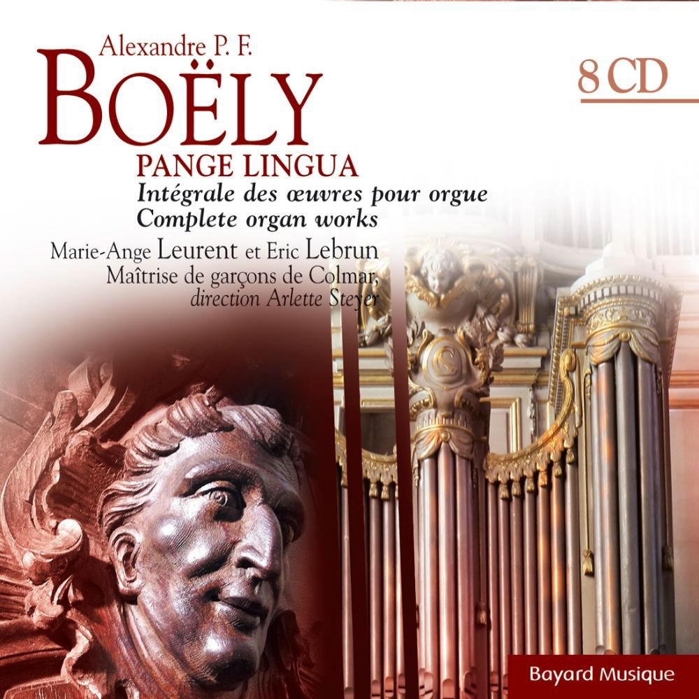 Boëly: Pange Lingua - Intégrale Des Oeuvres Pour Orgue (Complete Organ Works) by Marie-Ange Leurent & Eric Lebrun album cover