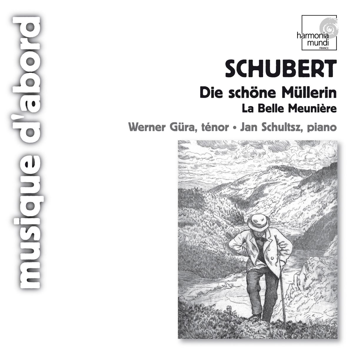 Schubert: Die Schöne Müllerin, Op. 25 D. 795 by Jan Schultsz & Werner Güra album cover