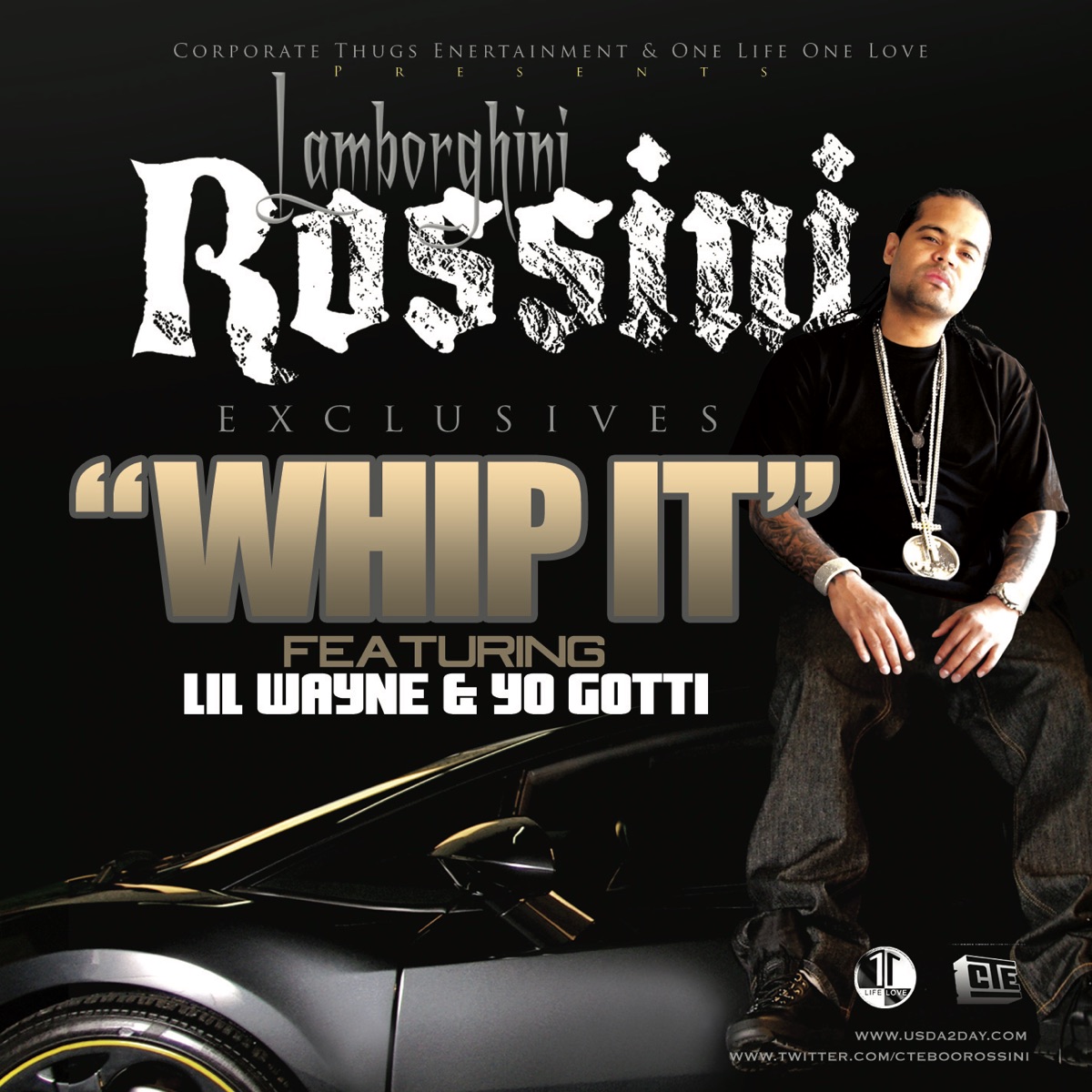Whip It (feat. Boo Rossini, Lil Wayne & Yo Gotti) - Single by Lamborghini Rossini album cover