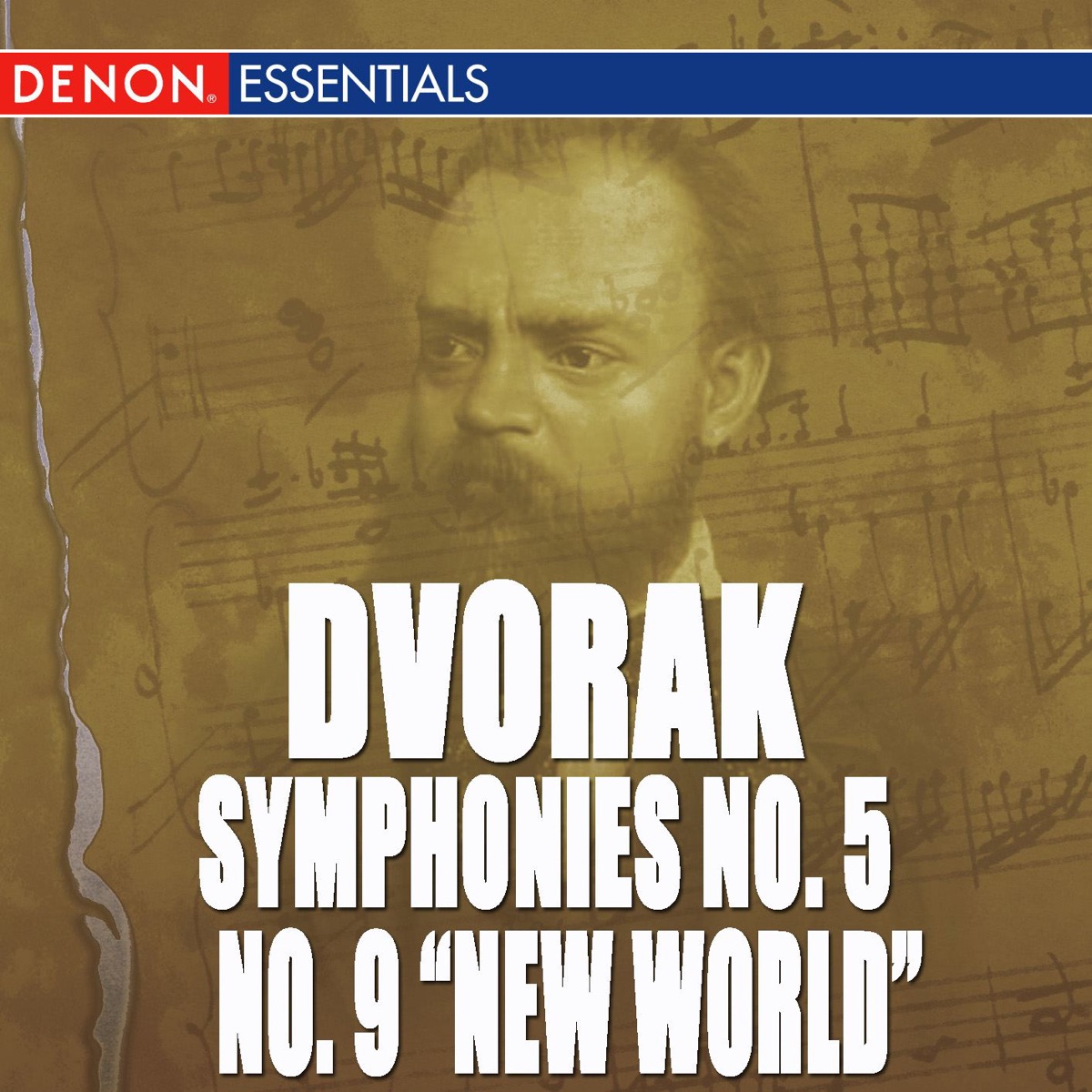 Dvorak: Symphony No. 5 & 9 "New World Symphony" - Othello Overture by Berliner Sinfonie Orchester & Alun Francis album cover