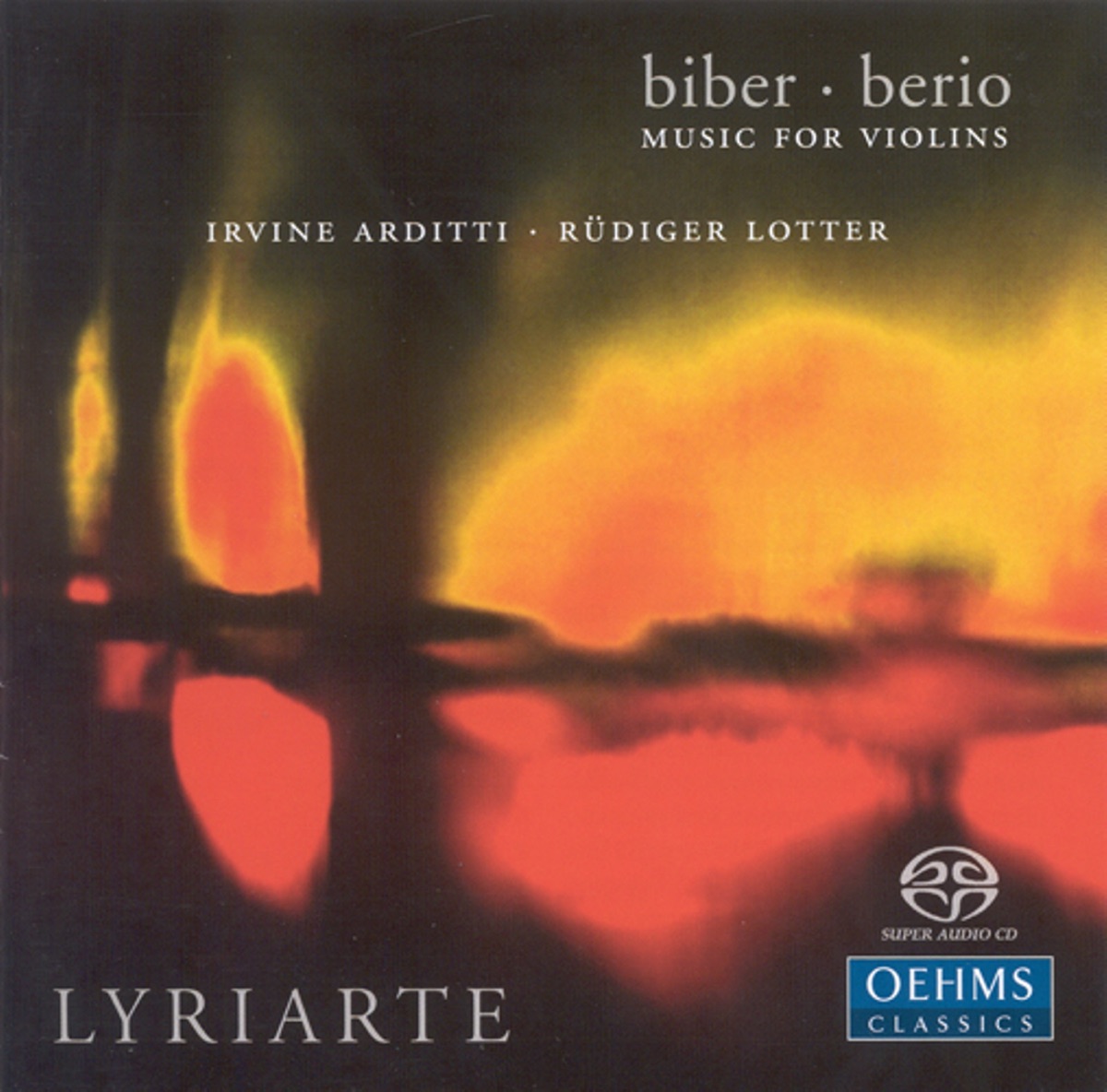 Biber, H.I.F. - Berio, L.: Music for violins by Irvine Arditti, Rüdiger Lotter & Lyriarte album cover