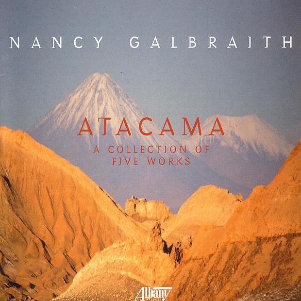 Atacama: A Collection of Five Works by Alberto Almarza, Carnegie Mellon Wind Ensemble, Patricia Jennings & Sinfonietta Ventus album cover