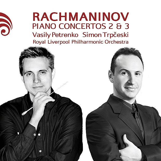 Rachmaninov: Piano Concertos 2 & 3 by Royal Liverpool Philharmonic Orchestra, Vasily Petrenko & Simon Trpčeski album cover