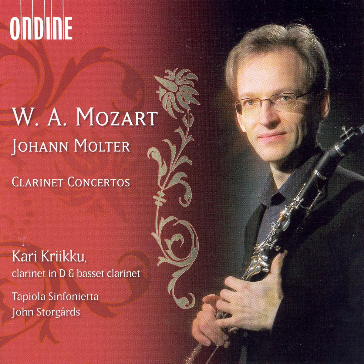 Mozart: Clarinet Concerto In A Major by John Storgårds, Tapiola Sinfonietta & Kari Kriikku album cover