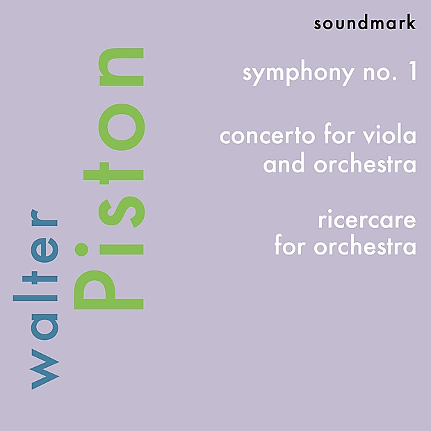Walter Piston Premiere Recordings: Symphony No. 1, Concerto for Viola and Orchestra, Ricercare for Orchestra by The Louisville Orchestra, Jorge Mester, Robert Whitney, Lawrence Leighton Smith & Paul Doktor album cover