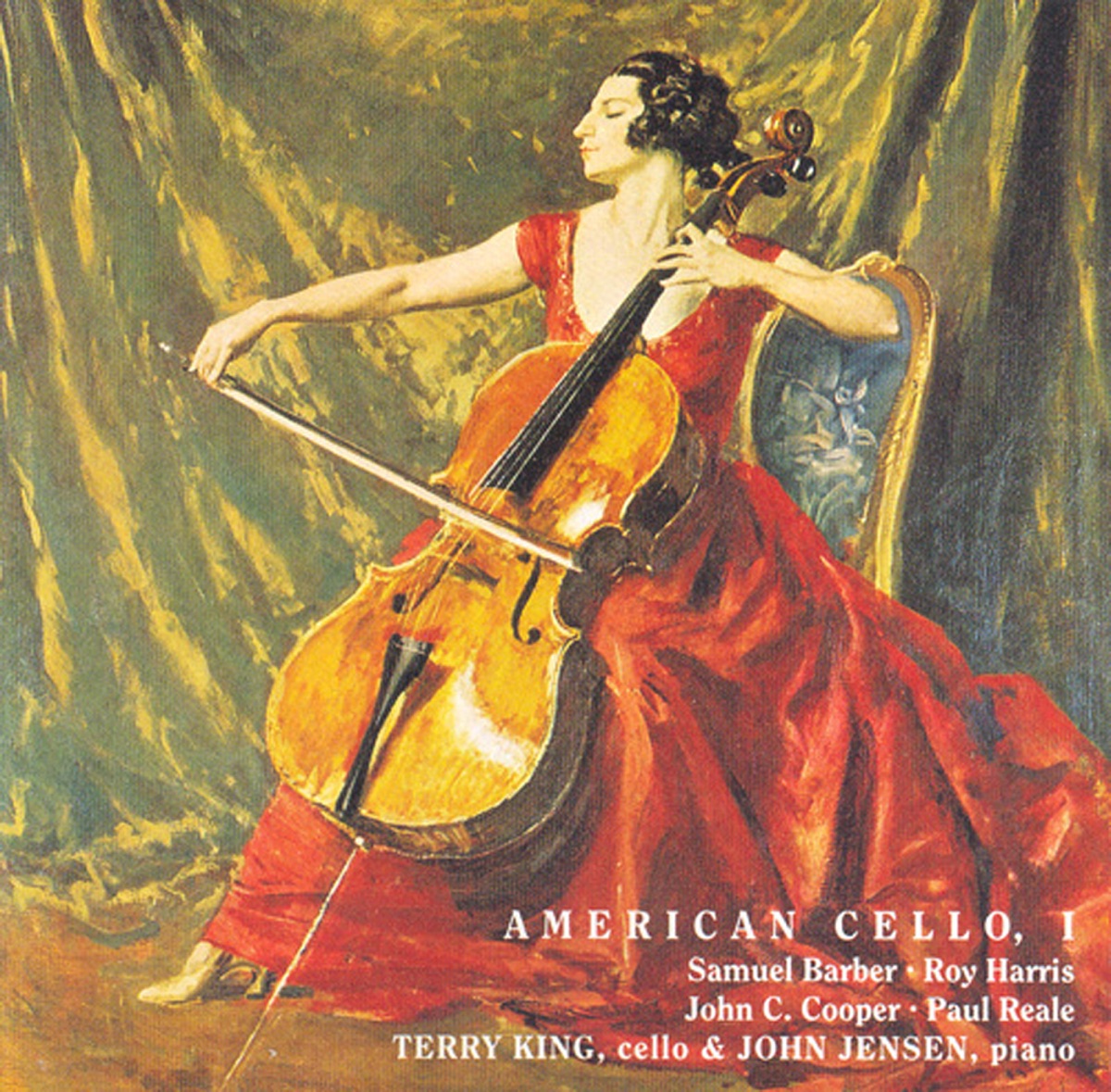 American Cello, Vol. 1 by Terry King, John Jensen & Johana Harris-Heggie album cover