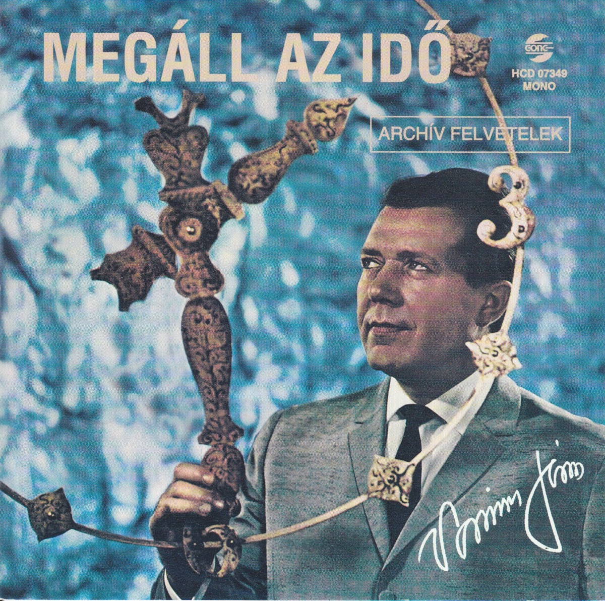 Megáll Az Idő by János Vámosi album cover
