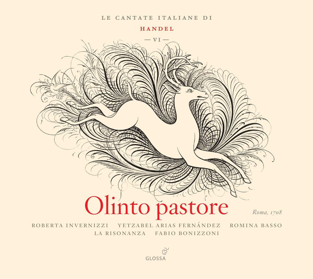 Handel: Italian Cantatas by Roberta Invernizzi, Fabio Bonizzoni, La Risonanza, Yetzabel Arias Fernandez & Romina Basso album cover