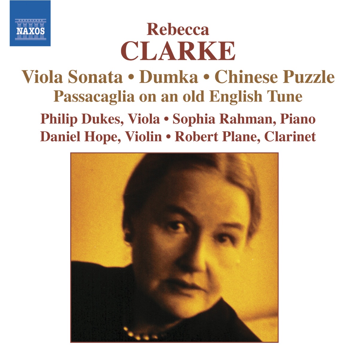 Clarke: Viola Music by Daniel Hope, Philip Dukes, Robert Plane & Sophia Rahman album cover