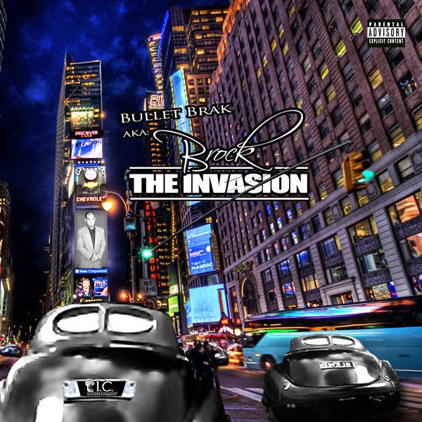 The Invasion by Bullet Brak album cover