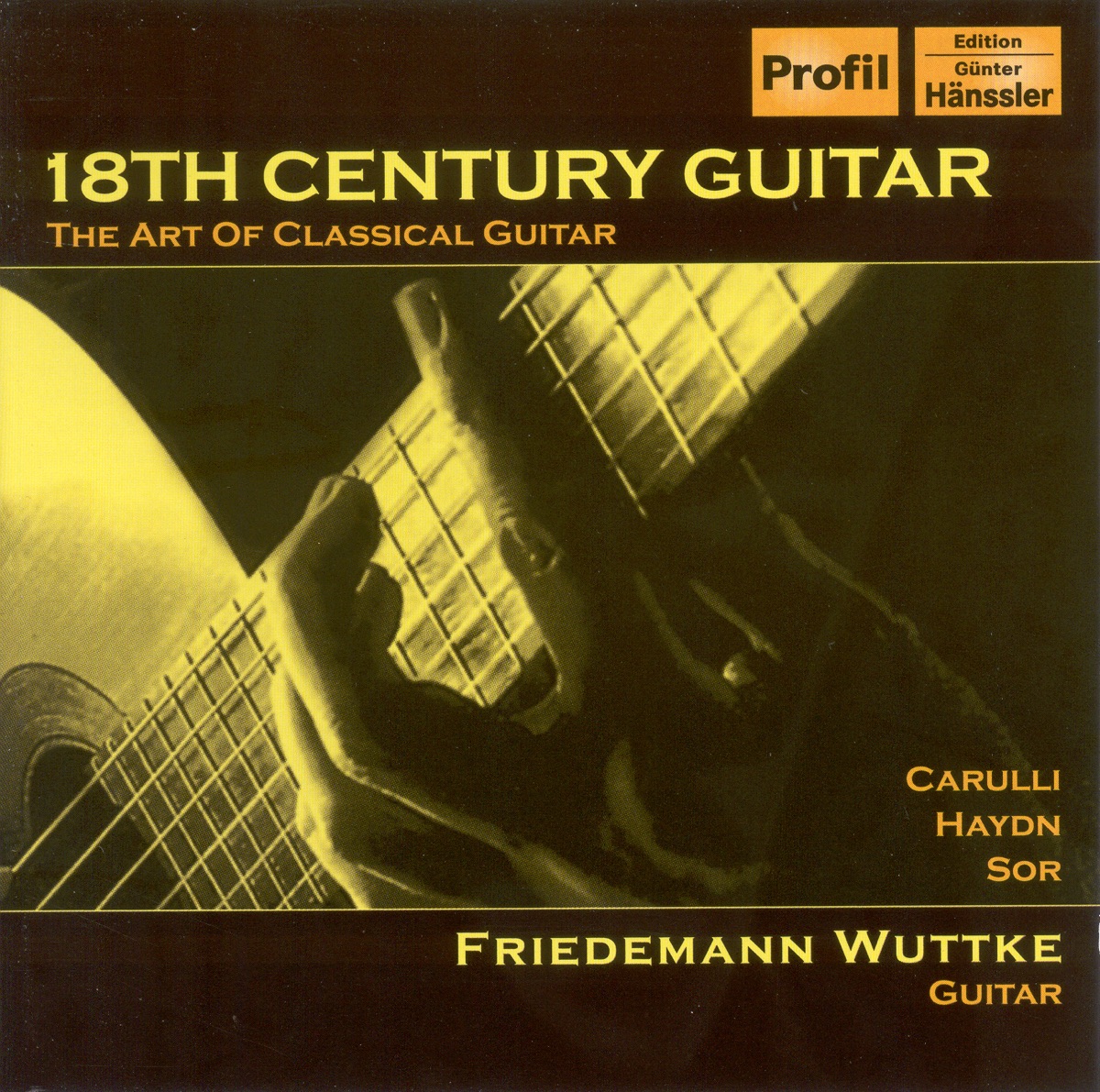 Guitar Concert: Wuttke, Friedemann – Carulli, F. - Haydn, J. - Sor, F. by Igor Zhukov & Moscow Chamber Orchestra album cover