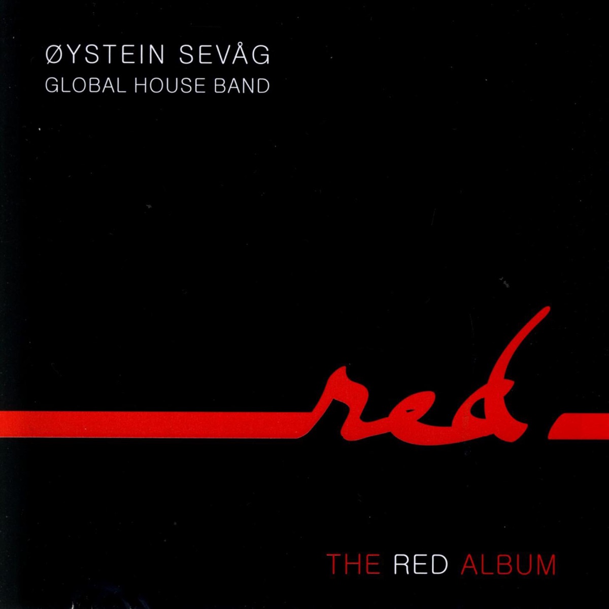 The Red Album by Øystein Sevåg & Global House Band album cover