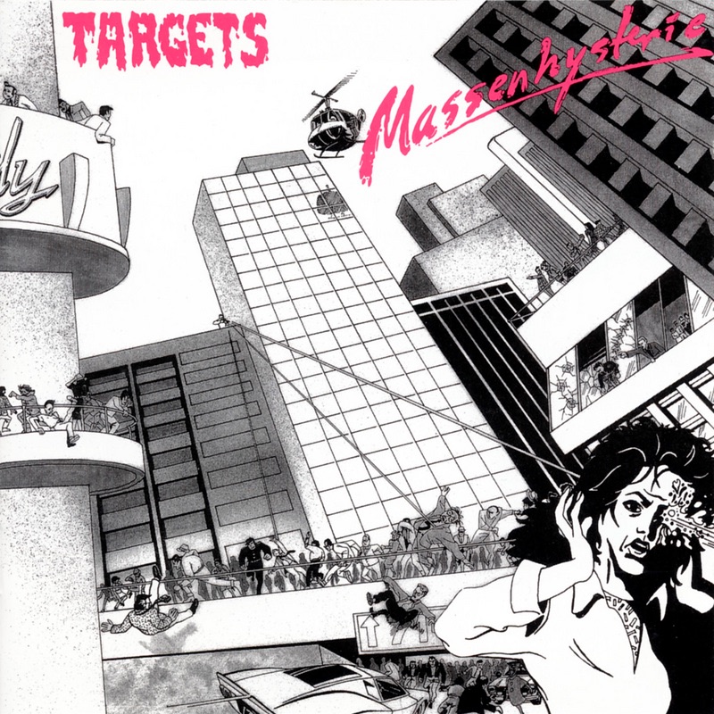 Massenhysterie by Targets album cover