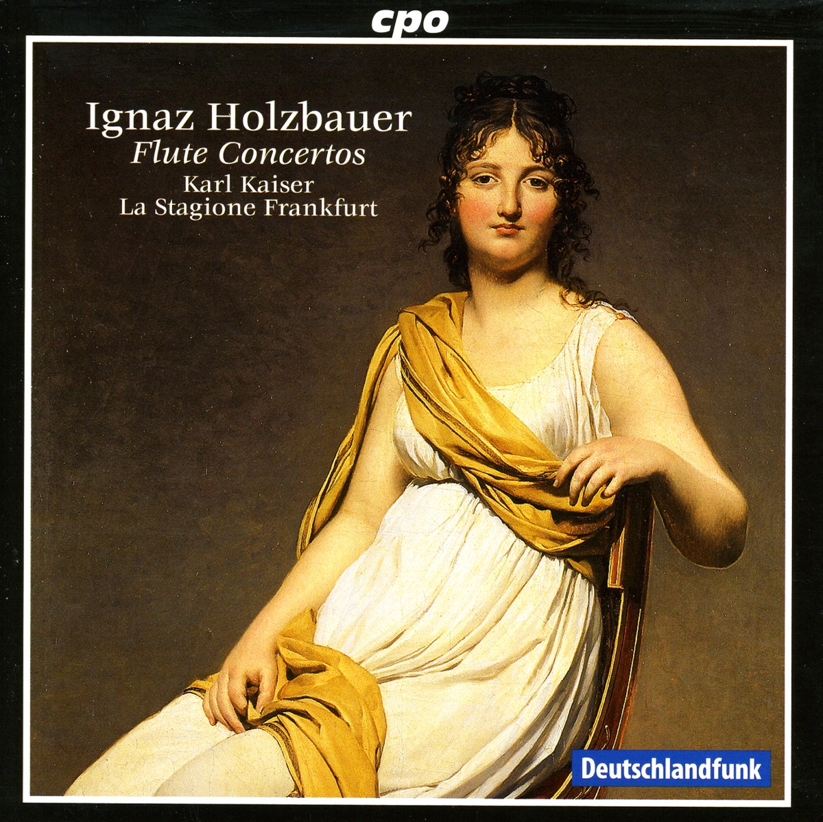 Holzbauer, I.: Flute Concertos in D Major - E Minor - A Major - D Major by Karl Kaiser & La Stagione Frankfurt album cover