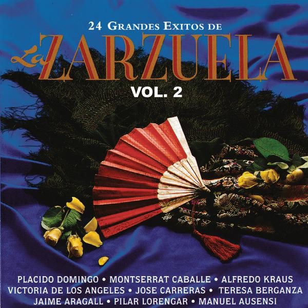24 Grandes Éxitos de Zarzuela, Vol. 2 by Various Artists album cover