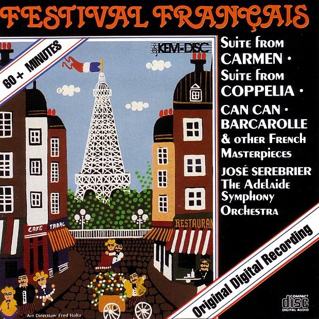 Festival Francais by Adelaide Symphony Orchestra & José Serebrier album cover