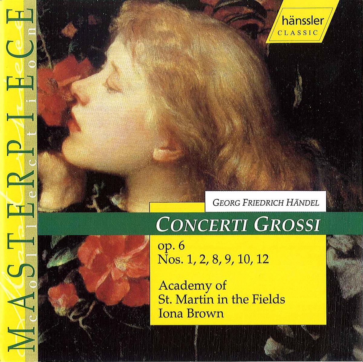 Handel: Concerto Grosso Op. 6, Nos. 1, 2, 8, 9, 10 and 12 by Iona Brown & Academy of St Martin in the Fields album cover
