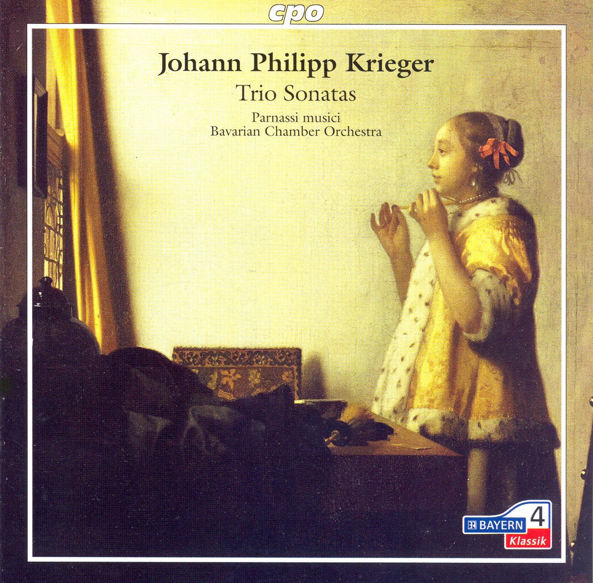 Krieger: 12 Sonatas for 2 Violins by Parnassi Musici album cover