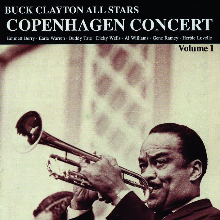 Copenhagen Concert, Vol. 1 (Live) by Buck Clayton album cover