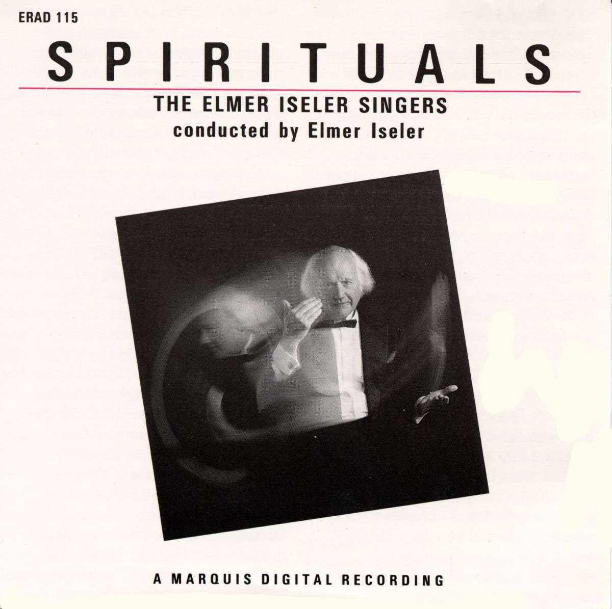 Spirituals by Elmer Iseler & Elmer Iseler Singers album cover