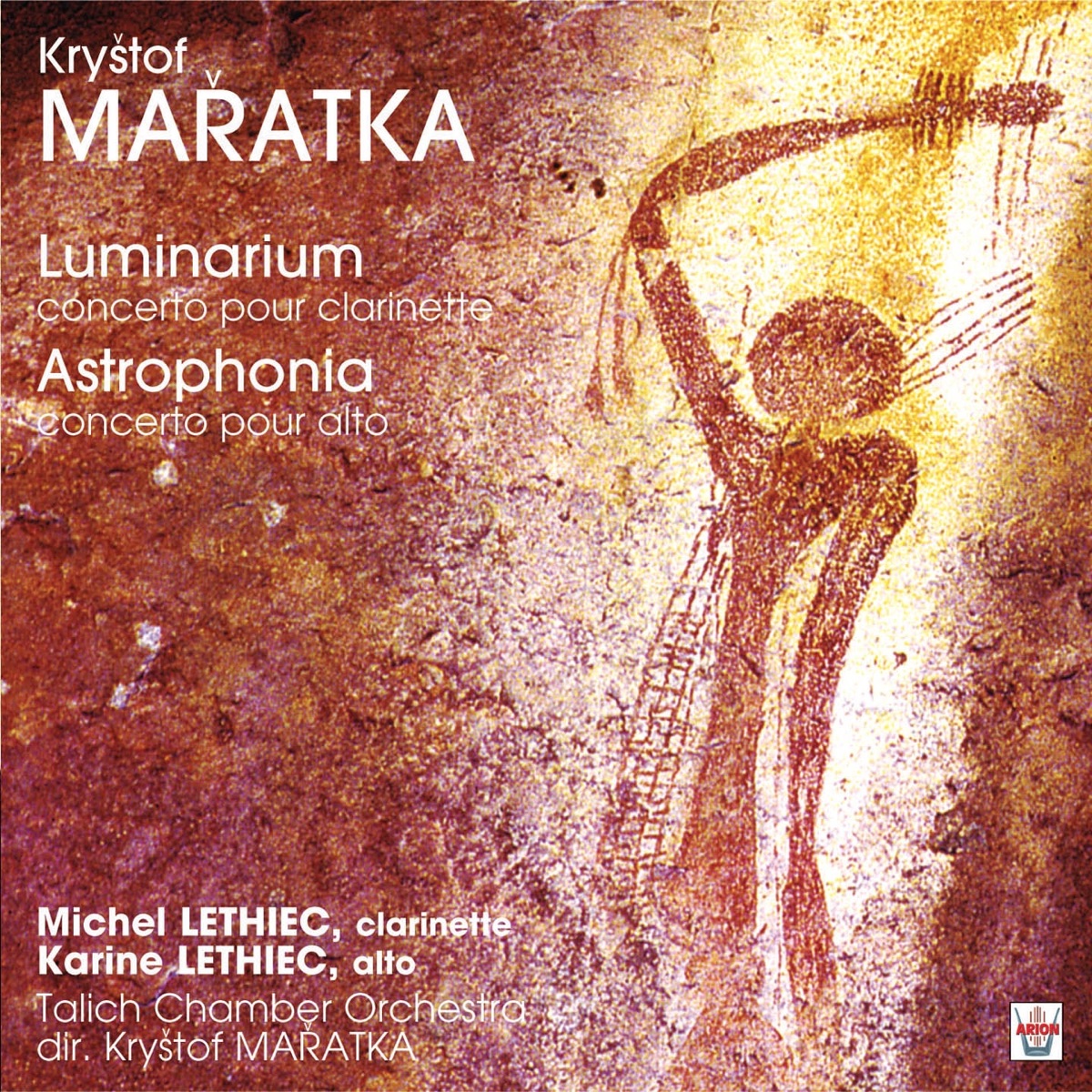 Maratka : Luminarium astrophonia by Talich Chamber Orchestra, Krystof Maratka, Michel Lethiec, Karine Lethiec & Daniel Wiesner album cover