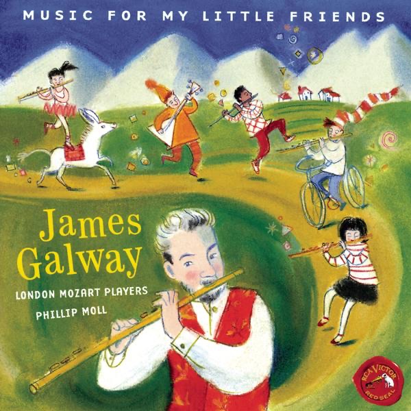 Music for My Little Friends by James Galway, London Mozart Players & Phillip Moll album cover