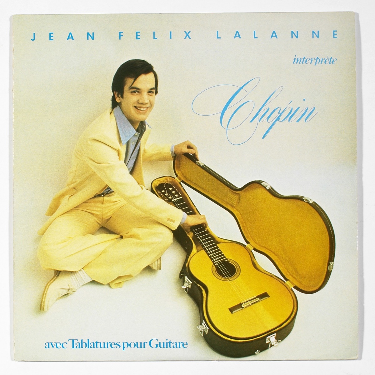 Chopin À la Guitare by Jean-Felix Lalanne album cover