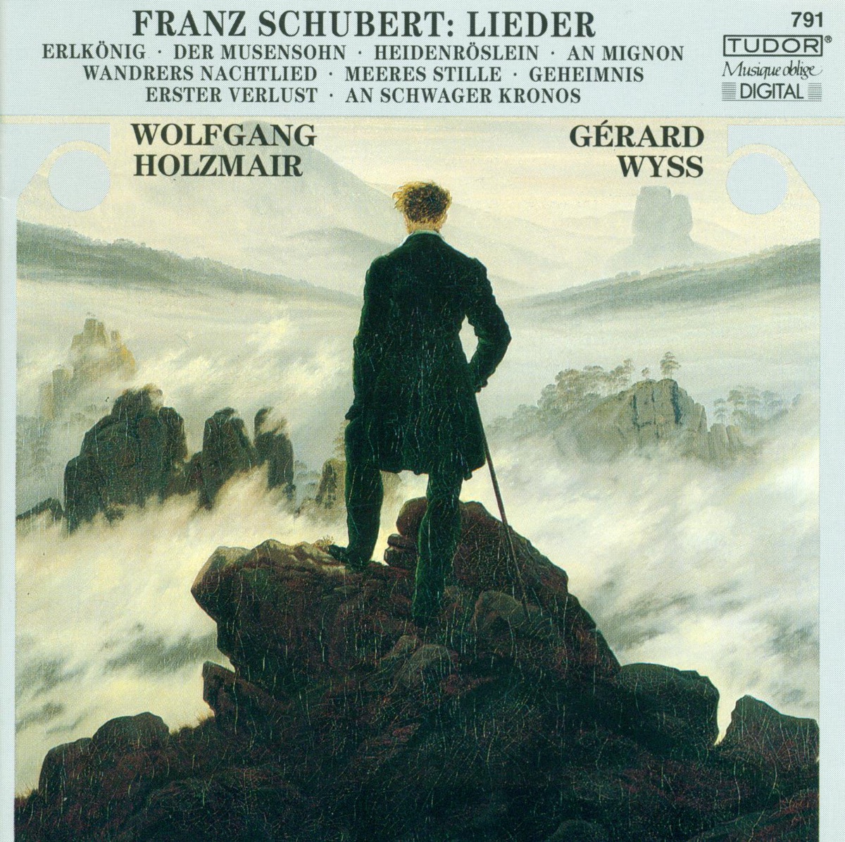 Schubert: Lieder, Vol. 3 by Wolfgang Holzmair & Gérard Wyss album cover