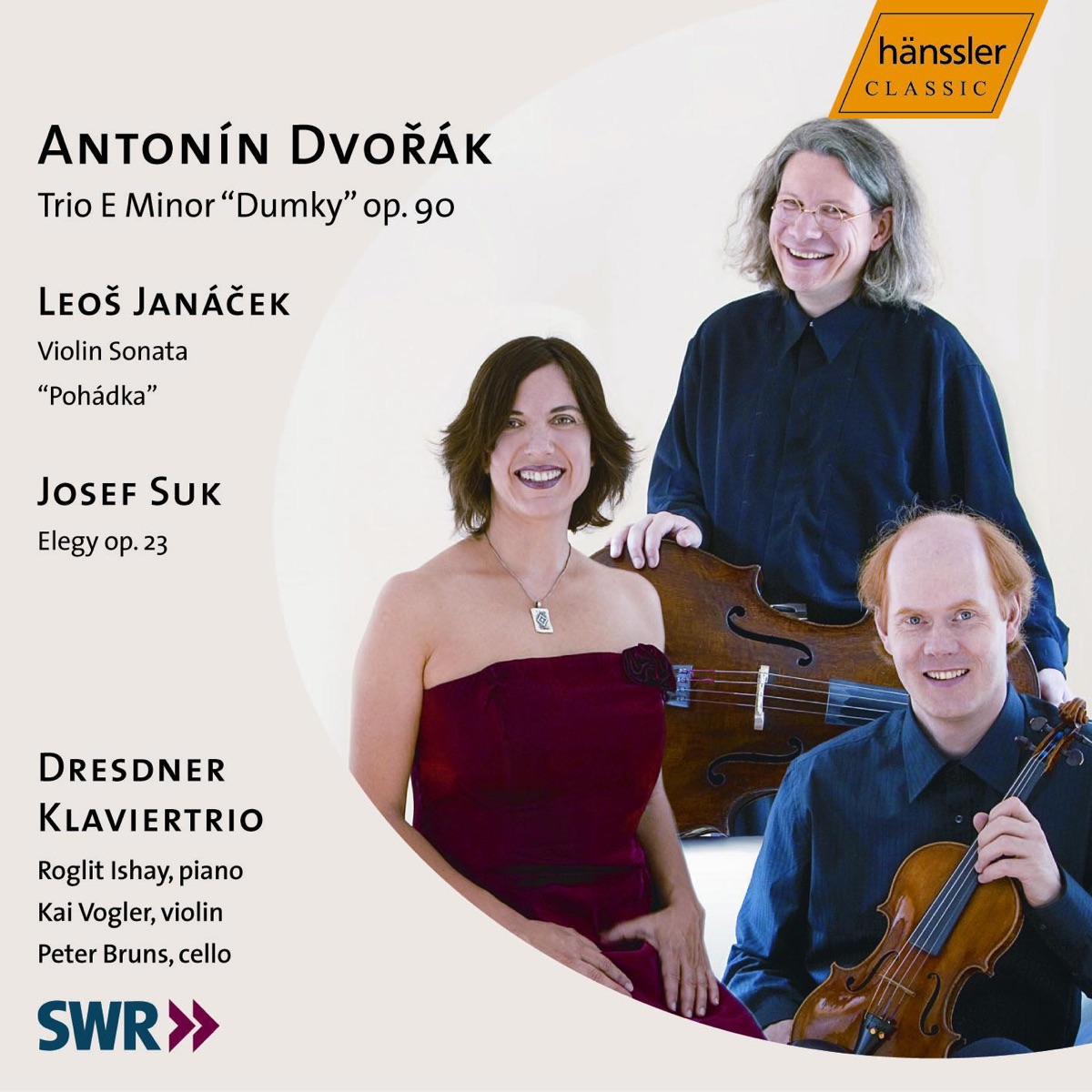 Dvorak: Trio In e Minor, Op. 90 - Janacek: Violin Sonata - Suk: Elegy, Op. 23 by Roglit Ishay, Kai Vogler & Peter Bruns album cover