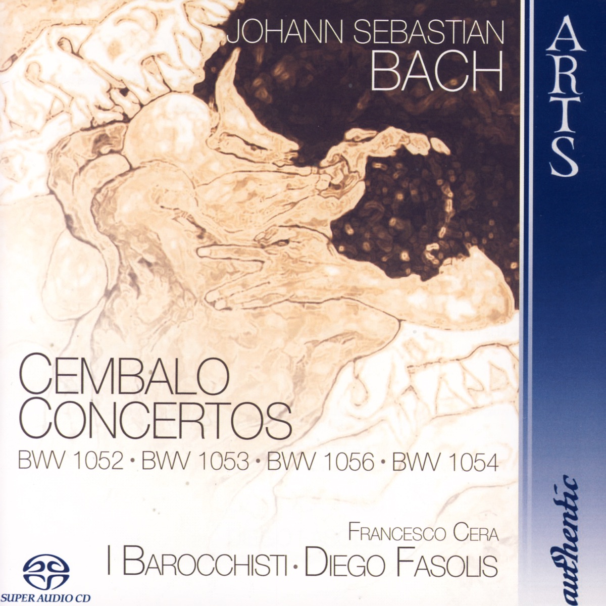 Johann Sebastian Bach: Cembalo Concertos by Francesco Cera, I Barocchisti & Diego Fasolis album cover