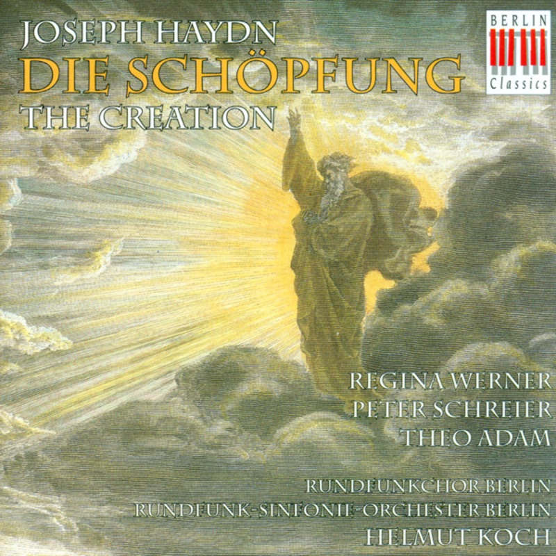 Haydn: The Creation by Helmut Koch, Rundfunk-Sinfonieorchester Berlin, Berlin Radio Choir, Berlin Radio Soloists, Peter Schreier, Wolf-Dieter Hauschild, Theo Adam, Heidi Rieß & Regina Werner album cover