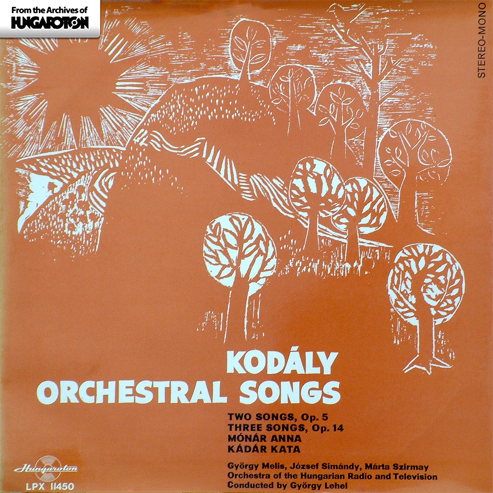 Zenekari Dalok by György Melis, József Simándy & Márta Szirmay album cover