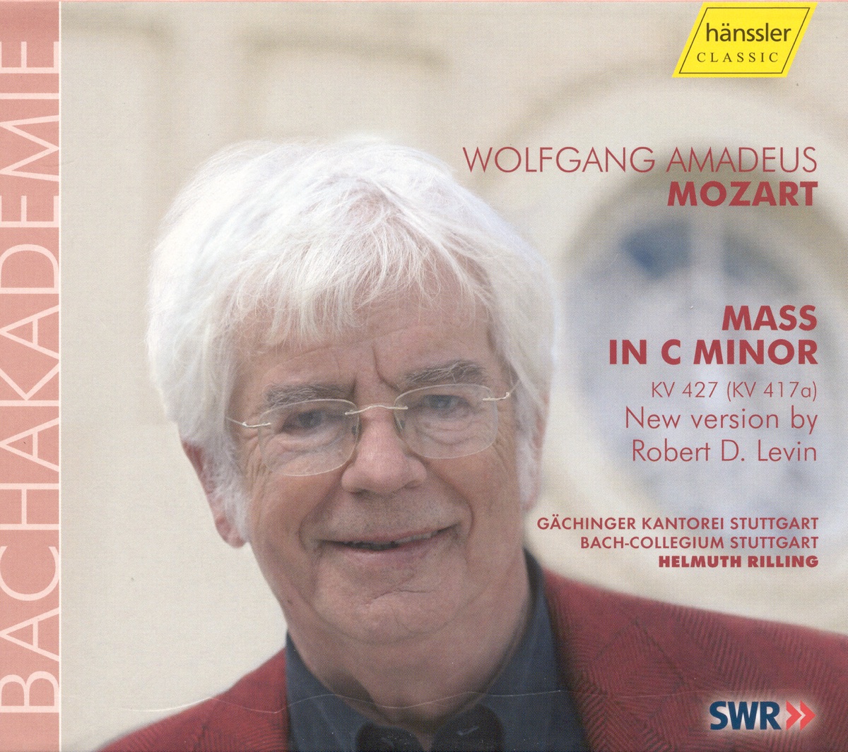 Mozart: Mass No. 18 In C Minor by Gächinger Kantorei Stuttgart, Stuttgart Bach Collegium, Diana Damrau, Juliane Banse, Helmuth Rilling, Lothar Odinius & Markus Marquardt album cover