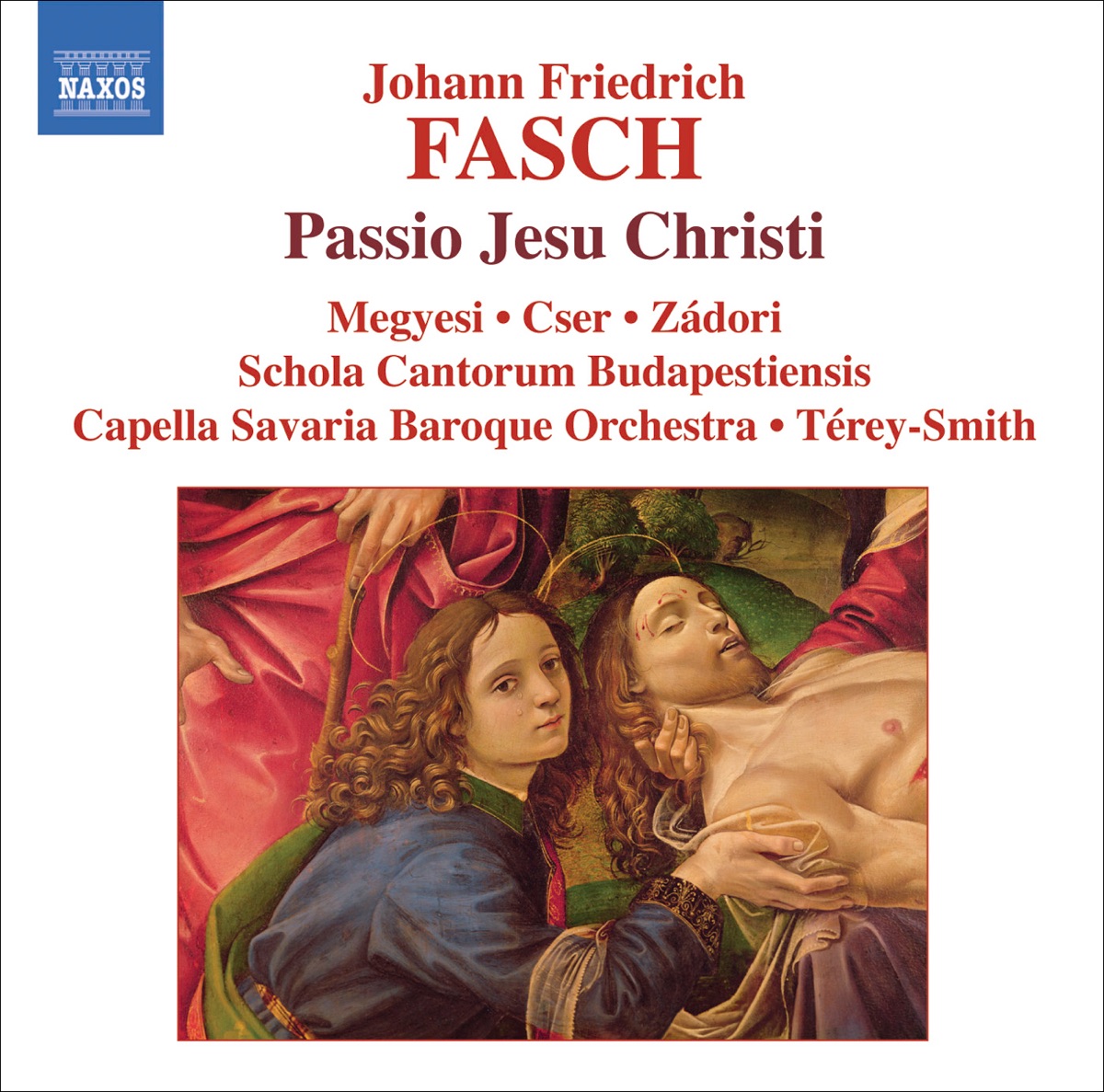 Fasch: Passio Jesu Christi, Suite in D Minor by Mary Terey-Smith, Capella Savaria, Maria Zadori, Peter Cser & Zoltan Megyesi album cover