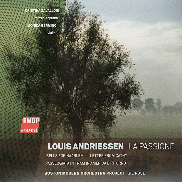 Louis Andriessen: La Passione by Boston Modern Orchestra Project, Gil Rose, Cristina Zavalloni & Monica Germino album cover