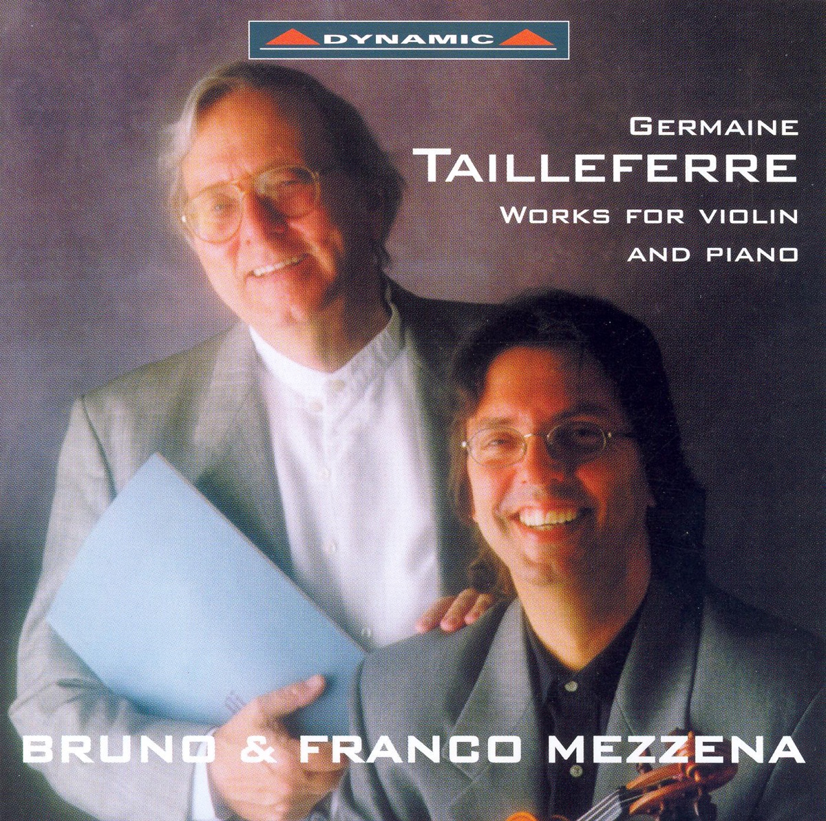 Tailleferre: Works for Violin and Piano by Franco Mezzena & Bruno Mezzena album cover