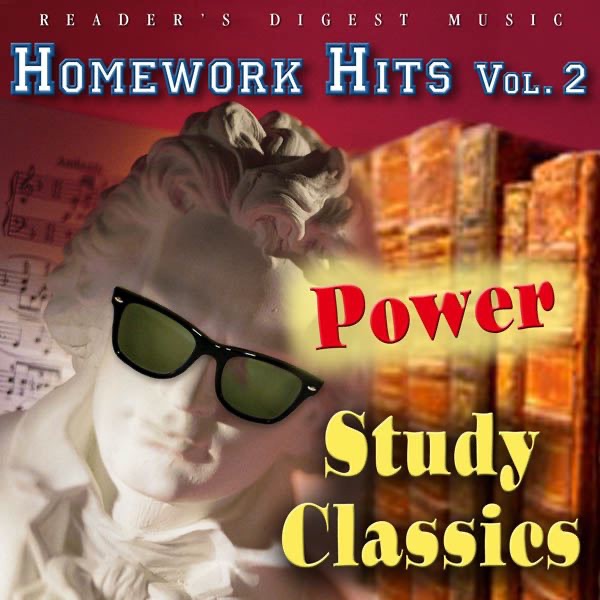 Reader's Digest Music: Homework Hits Vol. 2: Power Study Classics by Leonard Slatkin & London Philharmonic Orchestra album cover