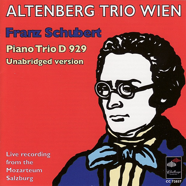Schubert: Piano Trio in E Flat Major, Notturno by Altenberg Trio Wien album cover