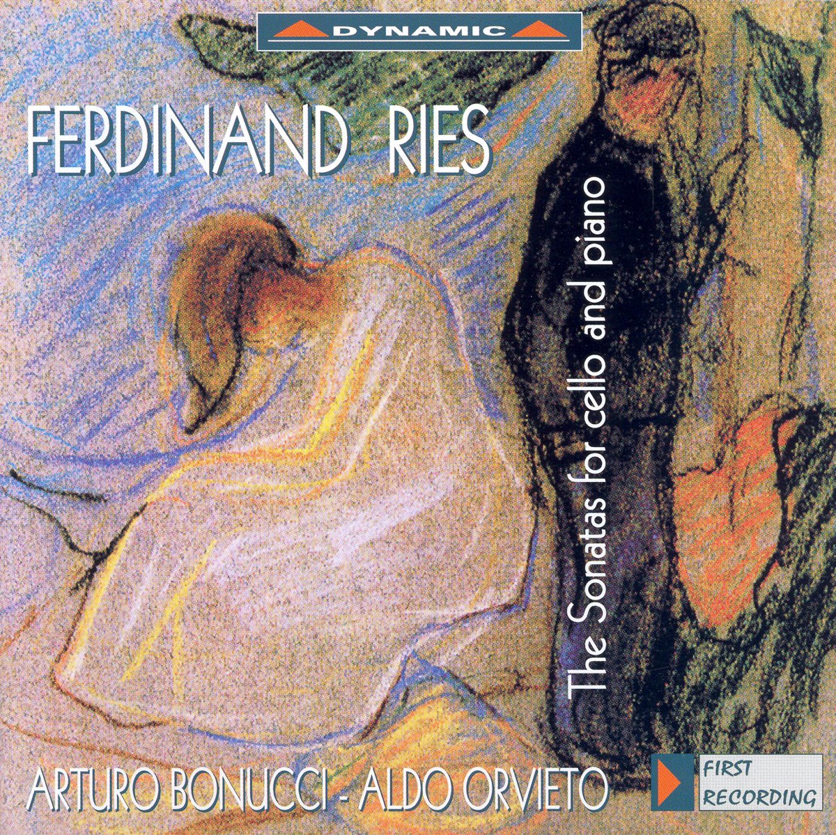 Ries: The Sonatas for Cello and Piano by Aldo Orvieto & Arturo Bonucci album cover