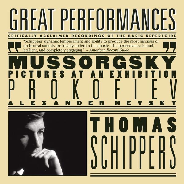 Prokofiev: Alexander Nevsky; Mussorgsky: Pictures At an Exhibition by New York Philharmonic, Lili Chookasian & Thomas Schippers album cover
