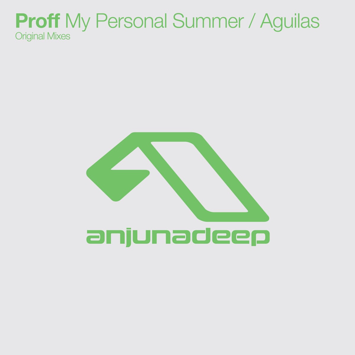 My Personal Summer / Aguilas - EP by PROFF album cover