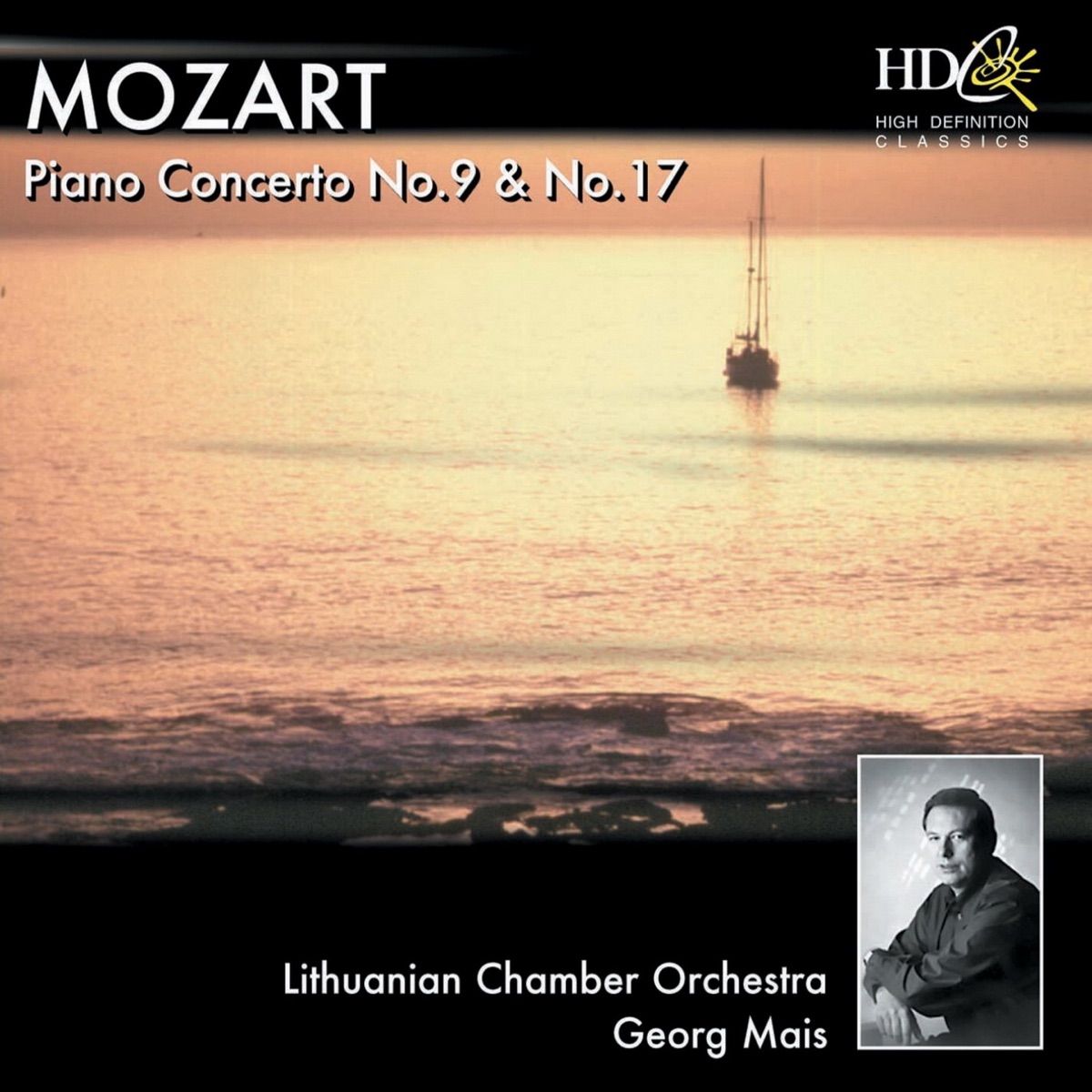 Mozart: Piano Concerto No. 9 in E-Flat Major, K. 271 - Piano Concerto No. 17 in G Major, K. 453 by Lithuanian Chamber Orchestra & Georg Mais album cover