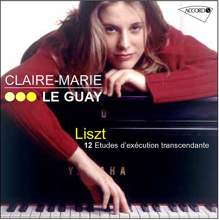 Liszt: 12 Transcendental Etudes by Claire-Marie Le Guay album cover