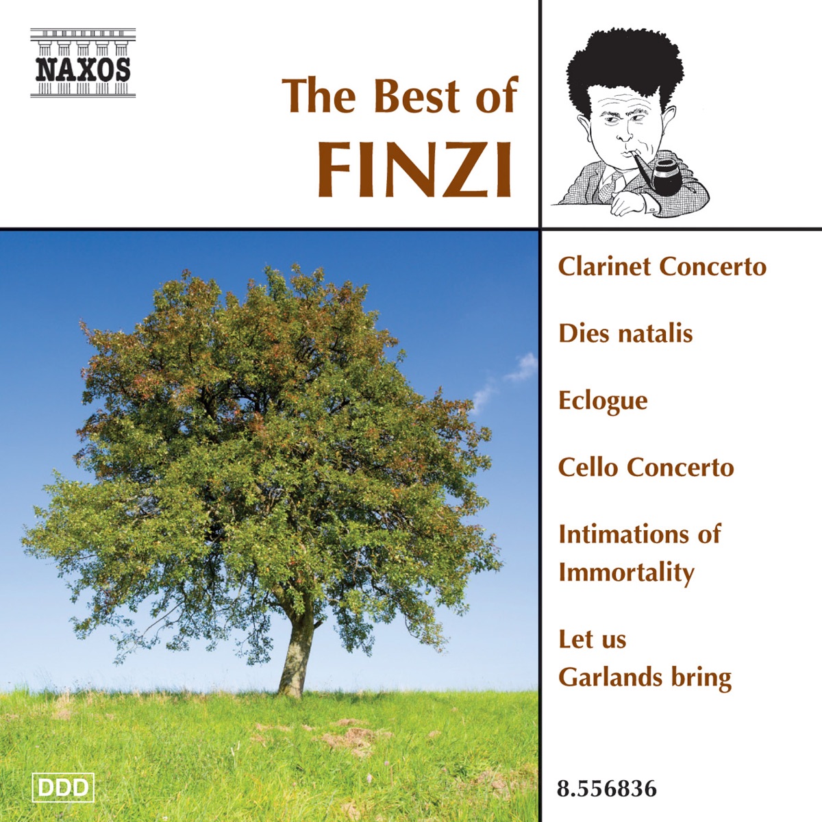 The Best of Finzi by Robert Plane & Northern Sinfonia album cover